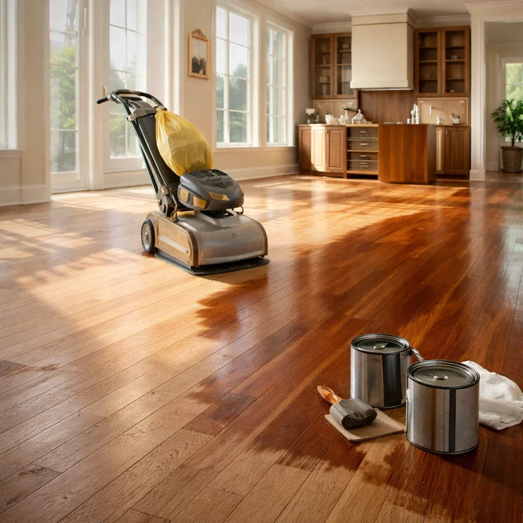 Hardwood Floor Refinishing