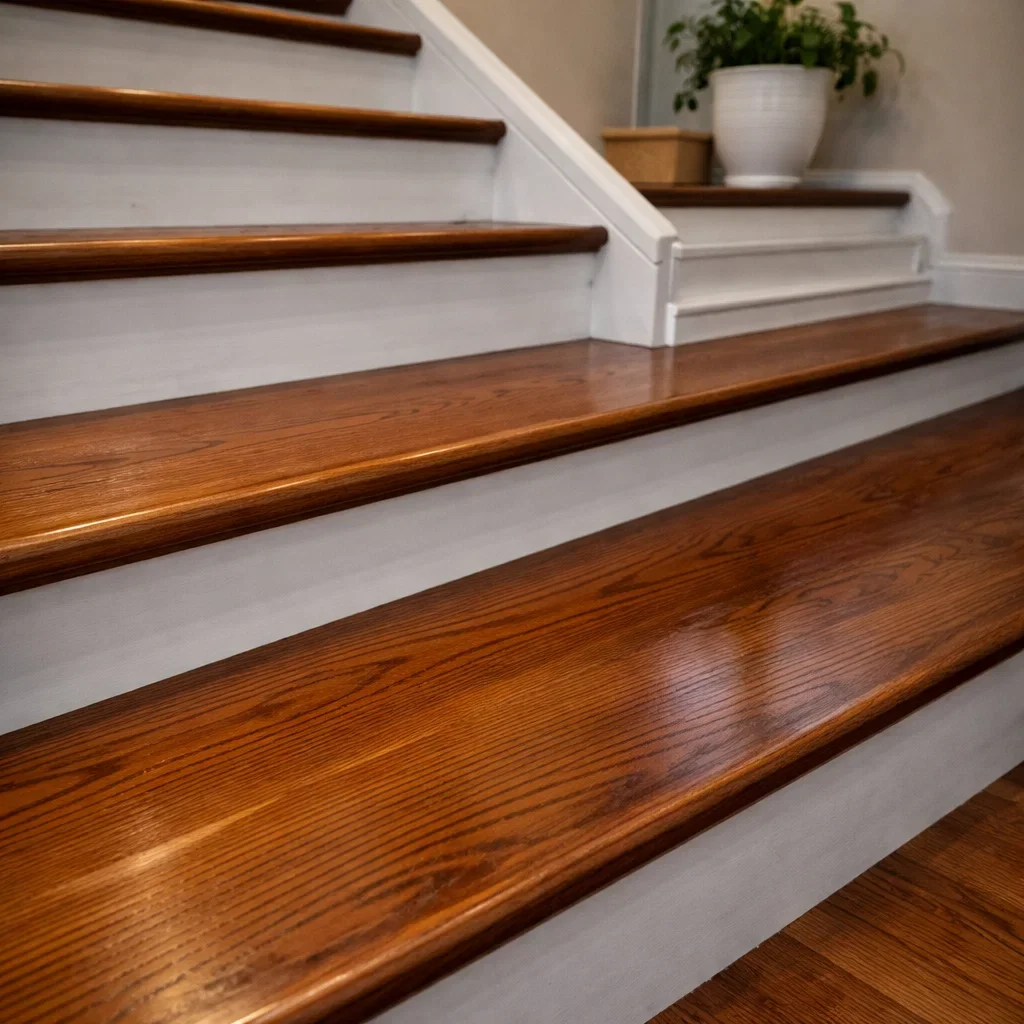 Hardwood Stair Refinishing & Repair